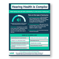 Hearing Health is Complex brochure